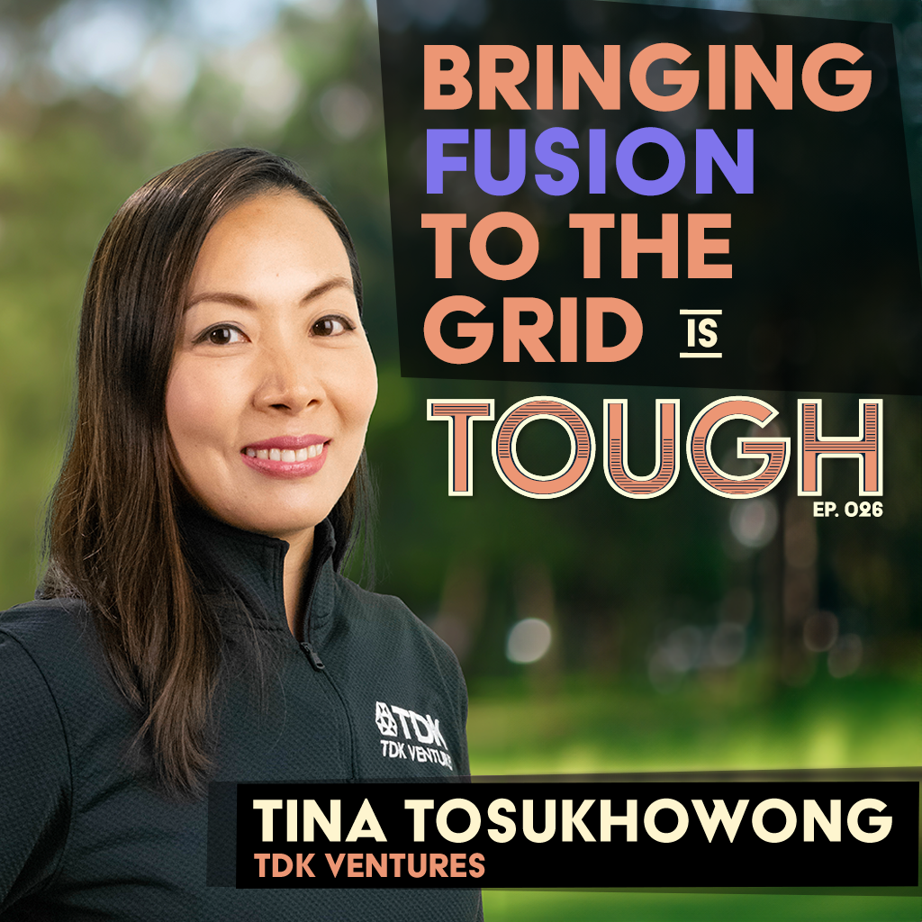 Bringing fusion to the grid, featuring Tina Tosukhowong of TDK Ventures