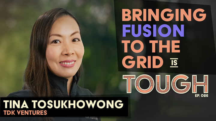 Bringing fusion to the grid, featuring Tina Tosukhowong of TDK Ventures